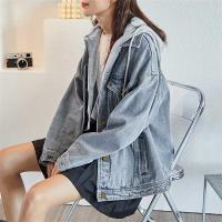 2021秋季新款牛仔外套女春秋百搭休闲上衣短款韩版宽松牛仔衣