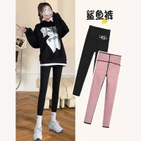 加绒/不加绒打底裤女外穿紧身高腰加绒加厚芭比收腹弹压力瑜伽裤