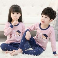 1-13岁儿童内衣套装男童女童小孩全棉婴儿秋衣秋裤薄款内衣套装