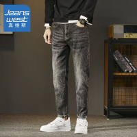 真维斯牛仔裤男春秋新款直筒宽松韩版潮流休闲百搭裤子男潮长裤