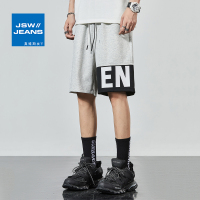 真维斯旗下JSW 夏季短裤男运动潮牌休闲薄款中裤宽松篮球五分裤子