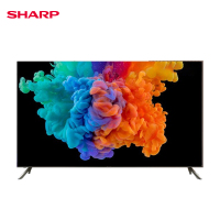 夏普(SHARP)4T-M75Q5EA 75英寸4K全面屏 远场语音 HDR10技术 2+32G智能平板电视机