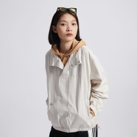 的派 DIPAI 日系拼接宽松上衣 袖口拼接