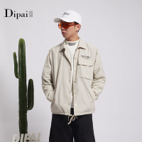 的派 DIPAI男士新款潮牌个性时尚字母夹克款