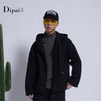 的派 DIPAI男士新款潮牌个性人物印花外套