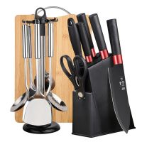 工艺菜刀菜板厨房刀具全套家用专用不锈钢套装组合切片刀厨刀