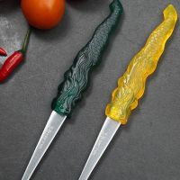 食品雕刻刀厨房雕花水果厨师主刀入门钼钒不休钢龙纹雕刻尖刀