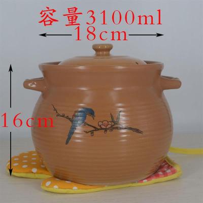 传统土煲老火煲炖汤汤煲螺纹煲煤气砂锅家用沙煲汤锅