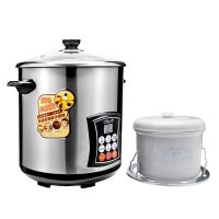 多功能隔水炖家用燕窝电炖锅大容量煮粥不锈钢智能煲汤锅