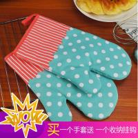 一对装加厚 隔热手套耐高温烘焙微波炉锅耳防烫烤箱手套