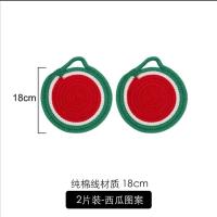 新款创意棉绳餐桌餐具垫隔热垫防烫垫盘碗垫杯垫砂锅垫防滑耐高温