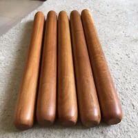 枣木红心擀面杖轴实木家用小号饺子皮包子皮开酥棍擀面棍烘焙