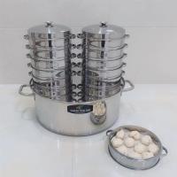 不锈钢蒸包炉家用煤气蒸锅电蒸炉多功能蒸汽炉蒸笼屉小蒸笼