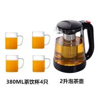 玻璃茶壶耐高温泡茶壶冷水杯花茶壶滤茶壶咖啡壶开水不炸裂