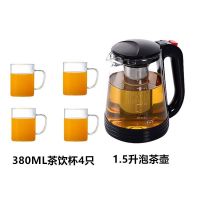 玻璃茶壶耐高温泡茶壶冷水杯花茶壶滤茶壶咖啡壶开水不炸裂