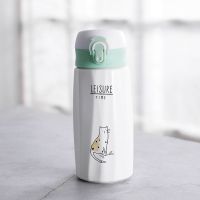 创意可爱水杯女ins陶瓷杯卡通车载杯学生韩版情侣水杯便携随手杯