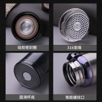 大容量不锈钢空男士便携手提商务健身商务宿舍工地泡茶保温水杯