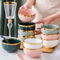 2021新款碗盘子家用套装高颜值网红吃饭碗陶瓷大号米饭碗小碗