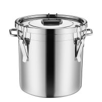 304不锈钢米桶家用50斤装防虫防潮密封米缸加厚储米箱大米收纳盒