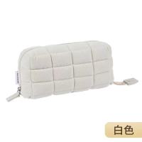 国誉KOKUYO枕枕包多功能大容量收纳笔袋ins日系化妆包枕头包 [正品]枕枕包奶油白