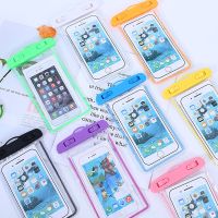 外卖手机防水袋骑手专用可充电可插耳机美团雨天装备防水套触摸屏 单独购买夜光款-随机或备注客服 送精美绳子一根(实发两条)