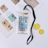 2021新款手机防水袋收纳游泳潜水漂浮包pvc透明卡通防水手机套 B系列白色