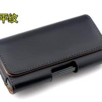 iPhoneX保护套6S7Plus腰带XS手机壳华为畅享8Plus腰包男8穿皮11 4.0寸平纹