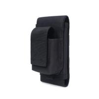 户外战术手机包香烟包杂物零钱包手机袋附件小挂包军迷双肩配件包 黑色
