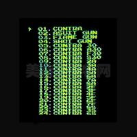 魂斗罗1代30条命散弹30条命玩法小霸王游戏机电视游戏黄卡带