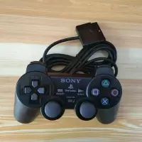 PS1 PS2游戏机手柄 有线手柄,无线手柄 有线手柄。
