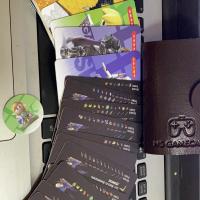 任天堂SWITCH塞尔达传说荒野之息amiibo卡奥德赛喷射2马车8联动卡 塞尔达大卡送多一张圆卡共24张