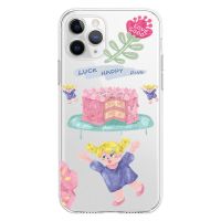 新ins油画iPhone13promax手机壳苹果11透明12Max软壳6/7/8女xs/xr BQ1478透明软壳 苹