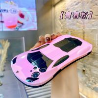 创意跑车壳苹果13/7plus手机壳iPhone11/12pro软壳xr/8p/xs新款潮 [粉色跑车]软壳 苹果11p