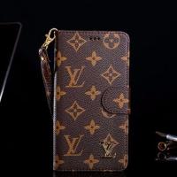 苹果X手机壳翻盖式IPhoneXR老花max皮套8plus防摔7P格子11保护套 棕花 苹果X/XS通用