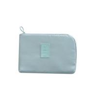 旅行收纳袋防震数码整理收纳包数据线充电宝硬盘袋数码收纳袋 浅蓝