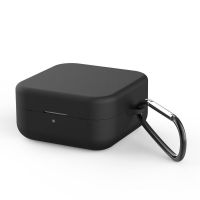 小米Air2 SE保护套真无线蓝牙耳机套卡通可爱米妮硅胶防摔软壳女 黑色+挂钩 小米air2se耳机套