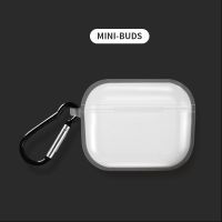 漫步者声迈x3耳机套tws无线蓝牙minibuds冇心卡通mini buds硅胶软 漫步者MiniBuds/声迈x3 透