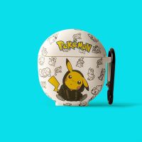 一加OnePlus buds保护套one plus buds耳机套一加OnePlusbuds潮牌 一加[白底呆萌皮卡丘]