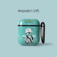 可爱卡通独角兽airpods2代保护套苹果pro3无线蓝牙耳机壳创意软壳 杰尼龟+挂钩 苹果airpods pro3代