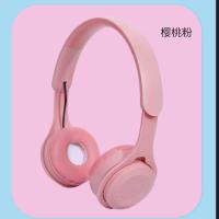 无线蓝牙耳机头戴式OPPOvivo小米荣耀华为苹果安卓手机通用重低音 少女粉(无痛佩戴+HIFI音质旗舰) 插线版本(无