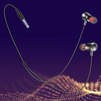 V18原配短耳线 音频3.5mm重低音手机高音质耳机OPPO华为vovi 通用 V18酷黑色原装耳机线