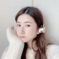 蓝牙耳机无线头戴式通用华为苹果vivo高音质游戏耳麦可爱双猫耳朵 玫瑰金[蓝牙-猫耳款]