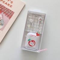 高颜值有线耳机女学生韩版可爱少女心耳机线OPPO华为vivo小米通用 白色