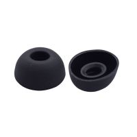 通用华为降噪3耳机硅胶套耳帽耳机堵耳膜联想X3耳塞小米降噪配件2 椭圆[黑色:大号3对]