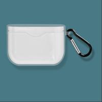 索尼wf1000xm3保护套保护壳耳机套降噪豆蓝牙真无线耳机壳保护盒 [纯透明]透明壳+挂钩 索尼1000xm3