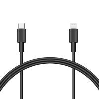 适用于苹果PD快充线18W数据线缆iPhone12ProMax/11xr/充电线黑色 黑色 Type-c转Lightni