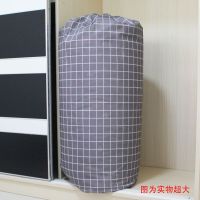 牛津布棉被收纳袋大号被子袋子行李袋手提搬家打包袋子衣物整理袋 英伦格子 小号:50*70(空调被或积木玩具)