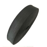 黑色扁带马扎绳背包带包边带条凉席包边小绳子三轮车捆绑带捆绑绳 宽2.3公分长60米