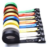 自驾游货物绑绳拉紧固带收紧器汽车行李捆绑带拉紧器25mm压扣绑带 橙色 25MM*1米压扣款