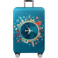 耐磨箱套行李箱保护套拉杆旅行箱皮箱外套防尘罩袋20/26/28/29寸 环游世界 S 码 19 - 21 寸